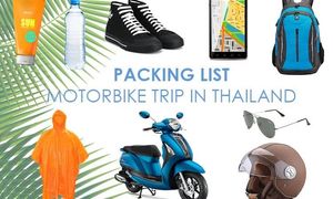 Que faut-il emporter lors d'un voyage à moto en Thaïlande ?